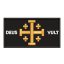 Jerusalem Cross - DEUS VULT