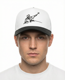 Jerusalem Cross White Cap